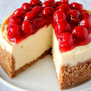 10 in Cherry Cheesecake