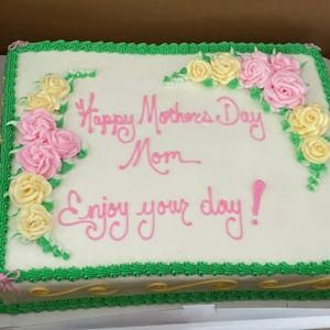 Full Sheet Mother’s Day Cake